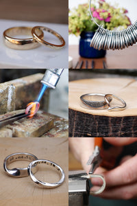 Make your own wedding ring workshops Derbyshire