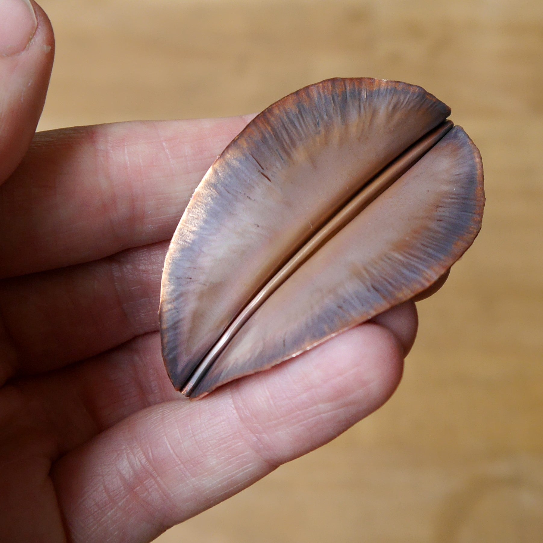 Introduction to creative metal fold forming metalsmithing workshop Derbyshire
